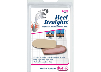 Pedifix - Heel Straights - Large | 1 Pair