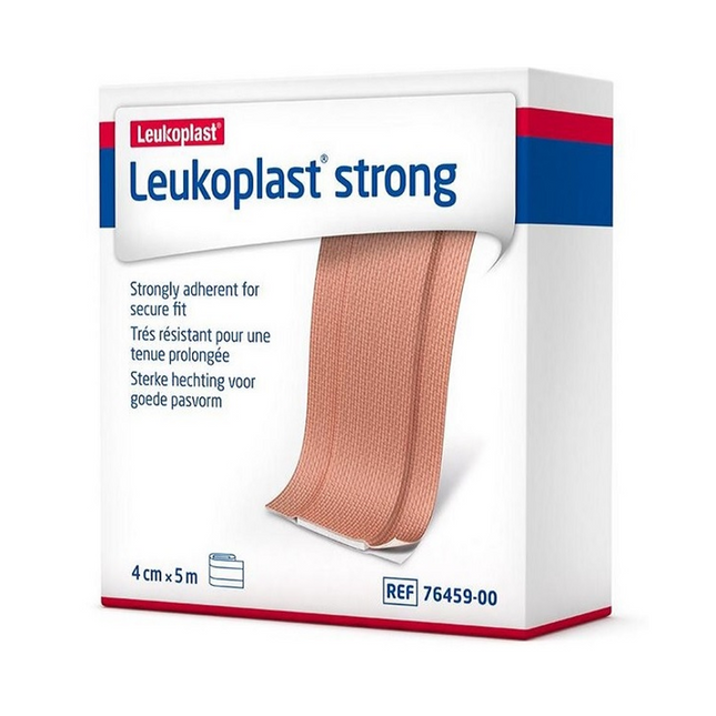 Leukoplast - Bandage fort Sélectionnez une taille | 4 cm x 5 m