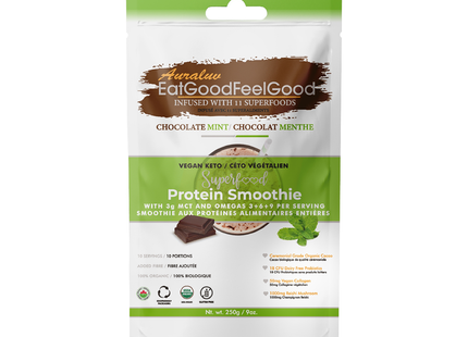 Mangez bien, sentez-vous bien - Smoothie protéiné, menthe chocolat | 250 g