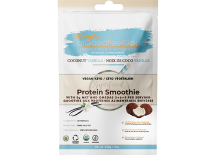 Smoothie protéiné, noix de coco et vanille | 250 g