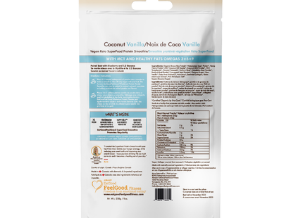 Smoothie protéiné, noix de coco et vanille | 250 g