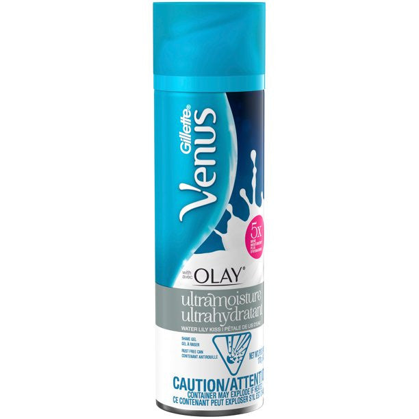 Gillette Venus - Ultramoisture Shave Gel with Olay - Water Lily Kiss | 170 g