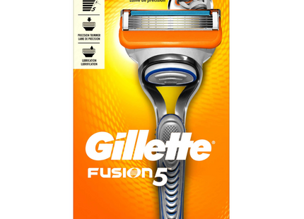Gillette - Fusion 5 Razor | 2 Cartridges + 1 Razor