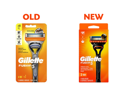 Gillette - Rasoir Fusion 5 | 2 Cartouches + 1 Rasoir