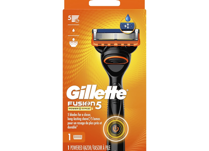 Rasoir Gillette Fusion 5 Power | 1 cartouche + 1 rasoir + 1 pile