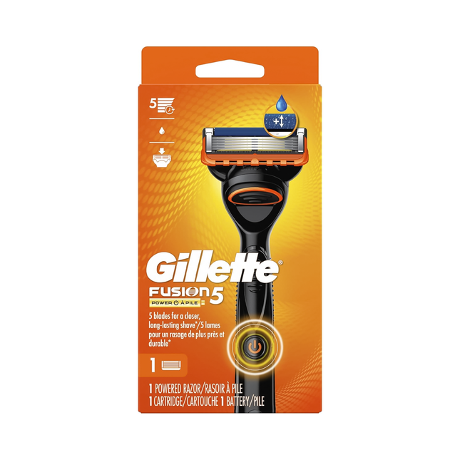 Rasoir Gillette Fusion 5 Power | 1 cartouche + 1 rasoir + 1 pile