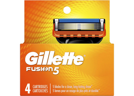 Gillette - Recharge Fusion 5 | 4 cartouches