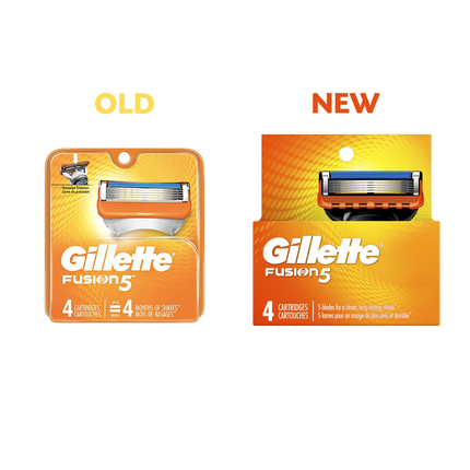 Gillette - Recharge Fusion 5 | 4 cartouches