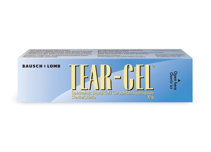 Bausch &amp; Lomb - Tear-Gel - Gel liquide ophtalmique | 10g