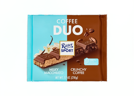 Ritter Sport - Coffee Duo Milky Macchiato & Crunchy Coffee | 218 g