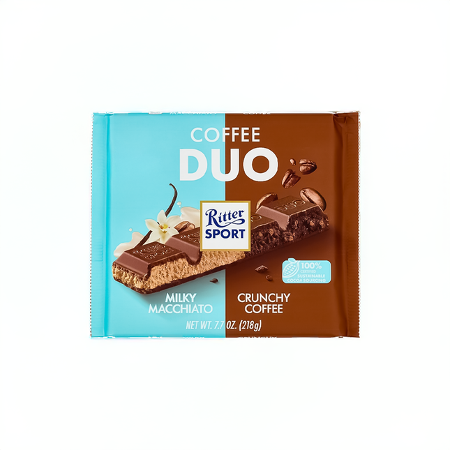 Ritter Sport - Coffee Duo Milky Macchiato & Crunchy Coffee | 218 g