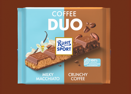 Ritter Sport - Coffee Duo Milky Macchiato & Crunchy Coffee | 218 g