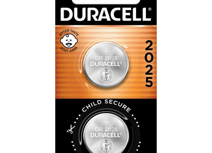 Duracell - Lithium Battery 3V - 2025 | 2 Pack