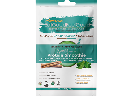 Eat Good Feel Good - Protein Smoothie, Cinnamon Matcha | 250 g