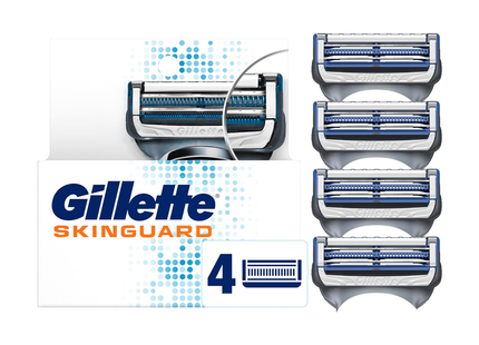 Gillette - Skinguard pour peaux sensibles | 4 cartouches