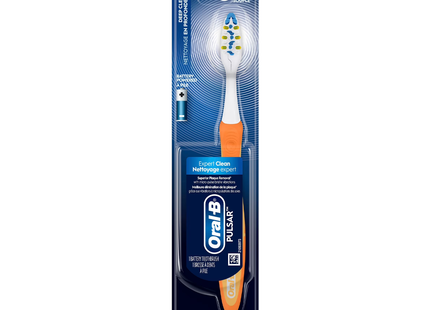 Oral-B - Brosse à Dents Électrique Nettoyage Profond à Piles | Souple