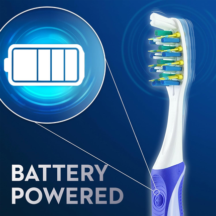 Oral-B - Brosse à Dents Électrique Nettoyage Profond à Piles | Souple