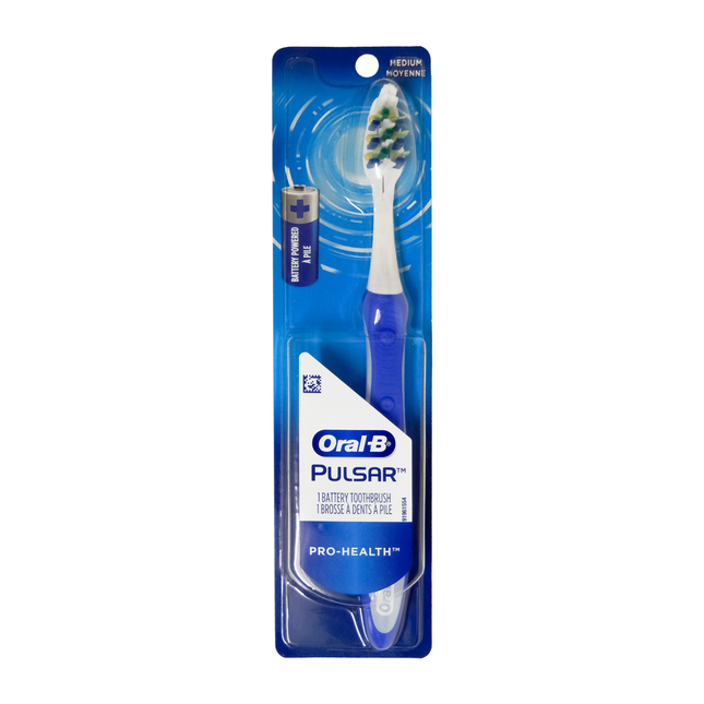 Oral-B - Pulsar Pro Santé - Moyen | 1 brosse à dents électrique