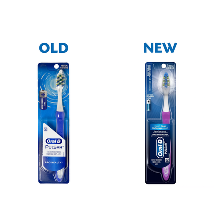 Oral-B - Pulsar Expert Clean Battery-Powered Toothbrush | Medium