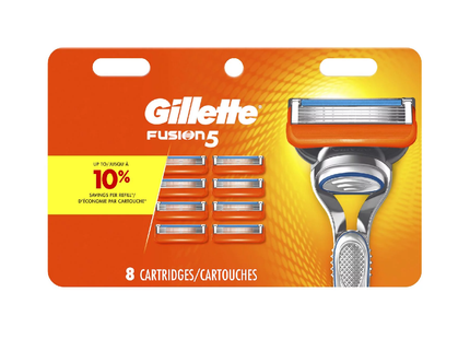 Gillette - Fusion5 Replacement Blades VALUE PACK | 8 Cartridges