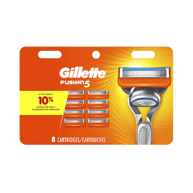 Gillette - Fusion5 Replacement Blades VALUE PACK | 8 Cartridges