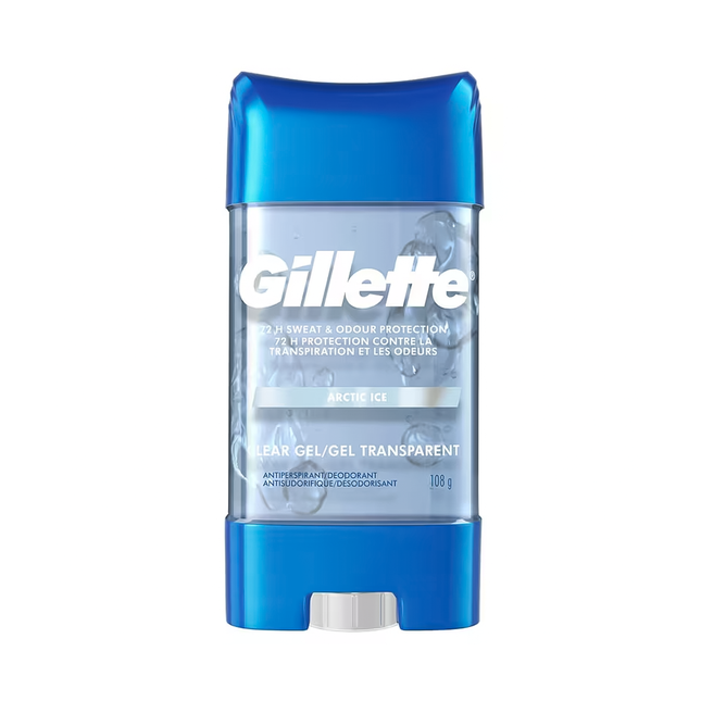 Gillette - Antisudorifique transparent 72 h - Arctic Ice | 108 g