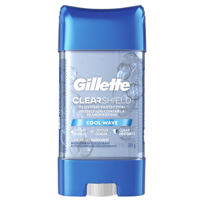 Gillette - Clear Shield - Parfum Cool Wave | 108g