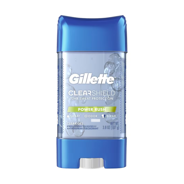Gillette - Protection Clear Shield 72HR - Power Rush | 108g