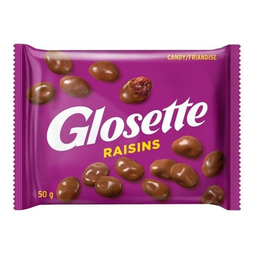 Hershey - Glosette Chocolate Covered Raisins | 50 g