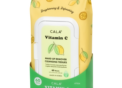 Cala - Vitamin C Make-Up Remover Cleansing Tissues | 60 Sheets