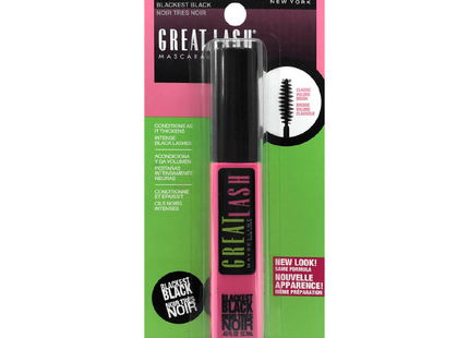 Maybelline - Mascara Great Lash Classic - Noir le plus noir | 10 ml