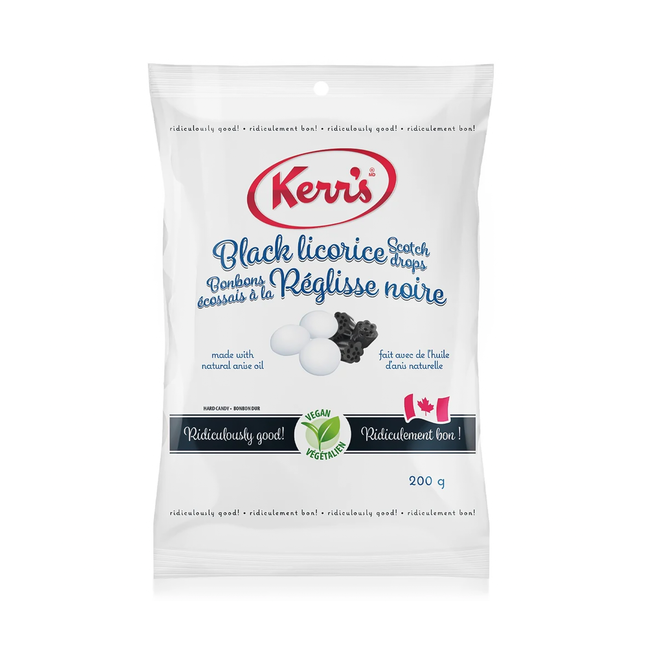 Kerr's - Black Licorice Scotch Drops | 200 g