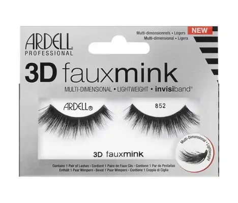 Ardell - 3D Faux Mink - Multidimensional False Lashes - #852 | 1 Pair