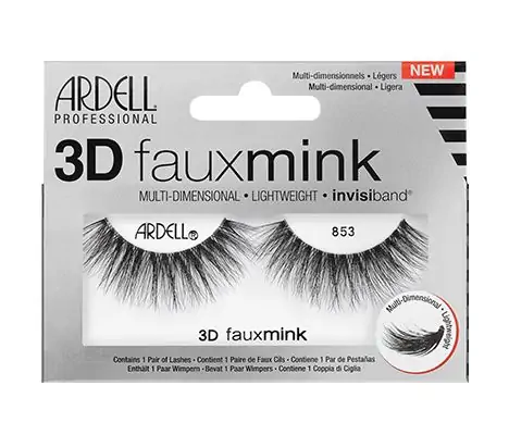 Ardell - 3D Faux Mink - Multidimensional False Lashes - #853 | 1 Pair