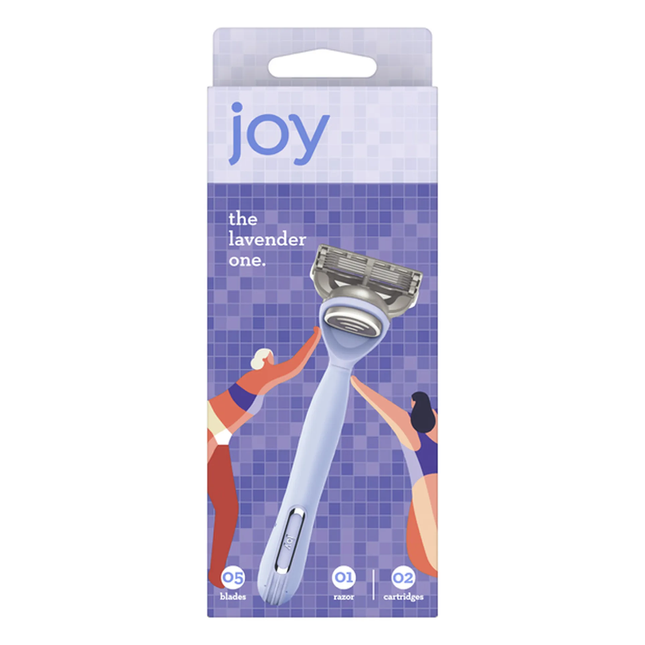 Joy - The Lavender One | 1 rasoir et 2 cartouches