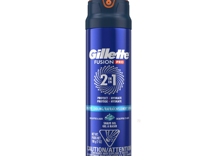 Gillette Pro - Hydrating 2IN1 Sensitive Shave Gel Protect + Hydrate | 198 g