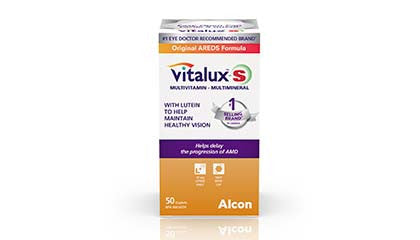 Vitalux-S - Mulitvitamin & Multimineral  - Original  AREDS Formula | 50 Time Released Caplets