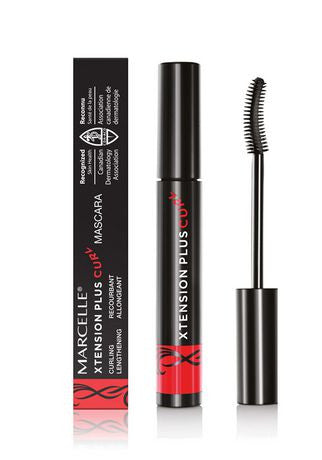 Marcelle Xtension Plus Curl Mascara - Black | 8.5 mL