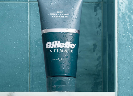 Gillette - Crème à raser pubienne 2 EN 1 + Nettoyant | 177 ml