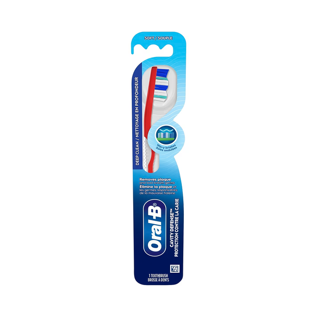 Oral-B - Cavity Defense Deep Clean Toothbrush | Soft