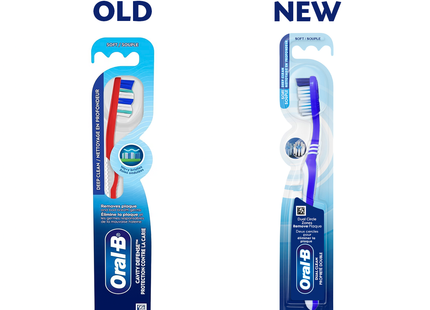 Oral-B - Brosse à dents Cavity Defense Deep Clean | Souple