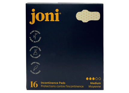 joni - Incontinence Pads, Medium | 16 Pads