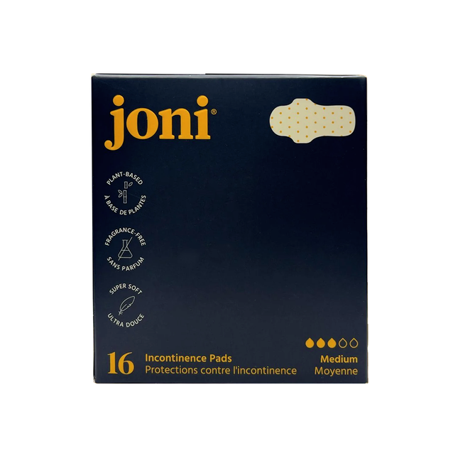 Joni - Serviettes pour incontinence, taille M | 16 serviettes
