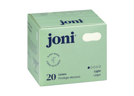joni - Plant-Based Liners, Light | 20 Liners