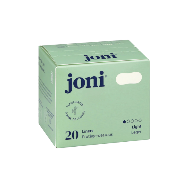 joni - Plant-Based Liners, Light | 20 Liners