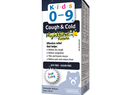 HOMEOCAN - Kids 0-9 Night Cough & Cold | 250 mL