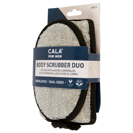 Cala For Men - Body Scrubber Duo