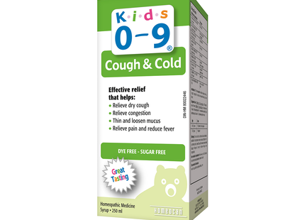 HOMEOCAN - Kids 0-9 Cough & Cold Syrup | 250 mL
