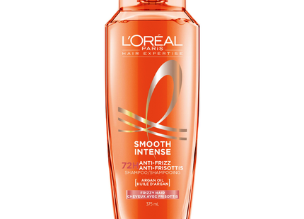 L'Oréal Paris - Smooth Intense 72H Anti-Frizz Shampoo with Argan Oil | 375 mL