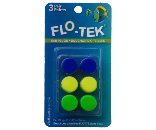 Flo-Tek - Ear Plugs | 3 Pairs – White Cross E-Store